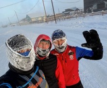 В Якутии прошёл самый холодный забег на планете