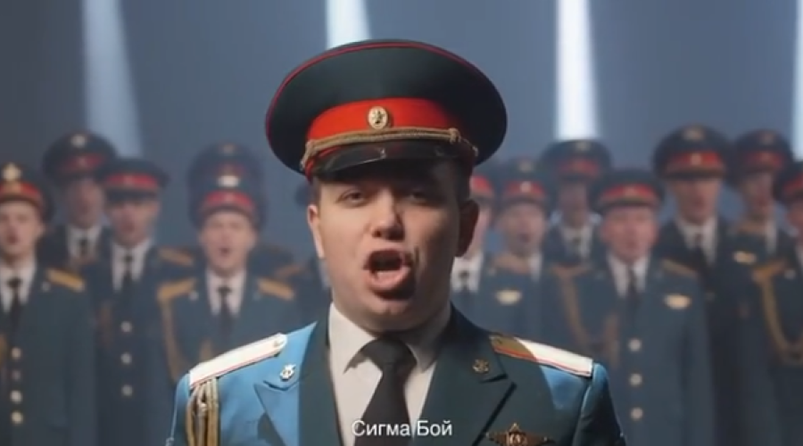 «Сигма-боя» на армейский лад перепел Московский военный хор
