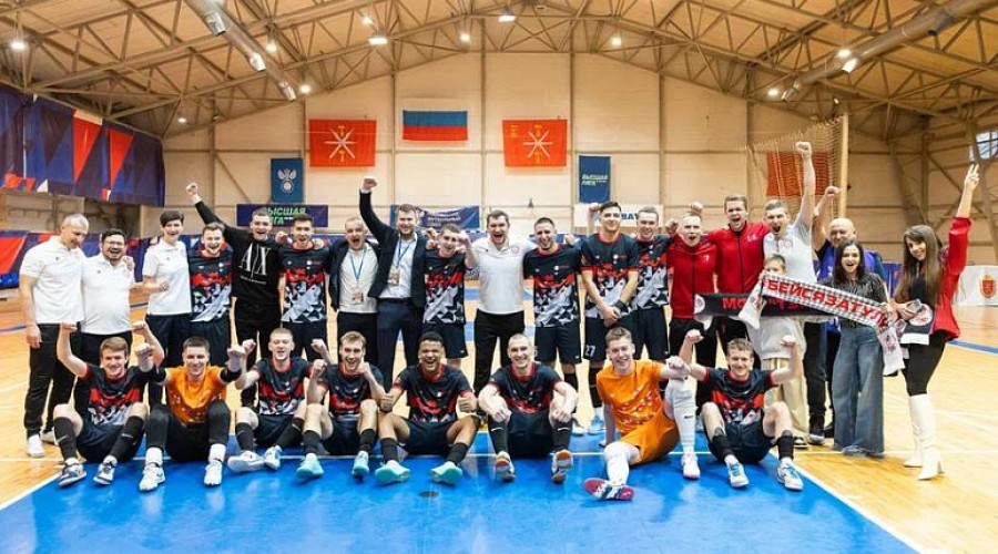 Тульский ТЗМС одержал победу в Высшей лиге по футзалу