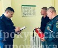 Прокурорская проверка пожарной безопасности в тульских ТЦ