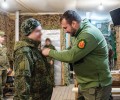 Военнослужащим на передовой вручили медали «Доблесть и Слава»