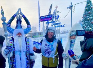 В Якутии прошёл самый холодный забег на планете