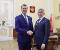 Дмитрий Миляев обсудил развитие спорта в Тульской области с Михаилом Дегтярёвым 