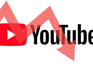 Трафик YouTube в России резко упал до рекордно низких 8,9%